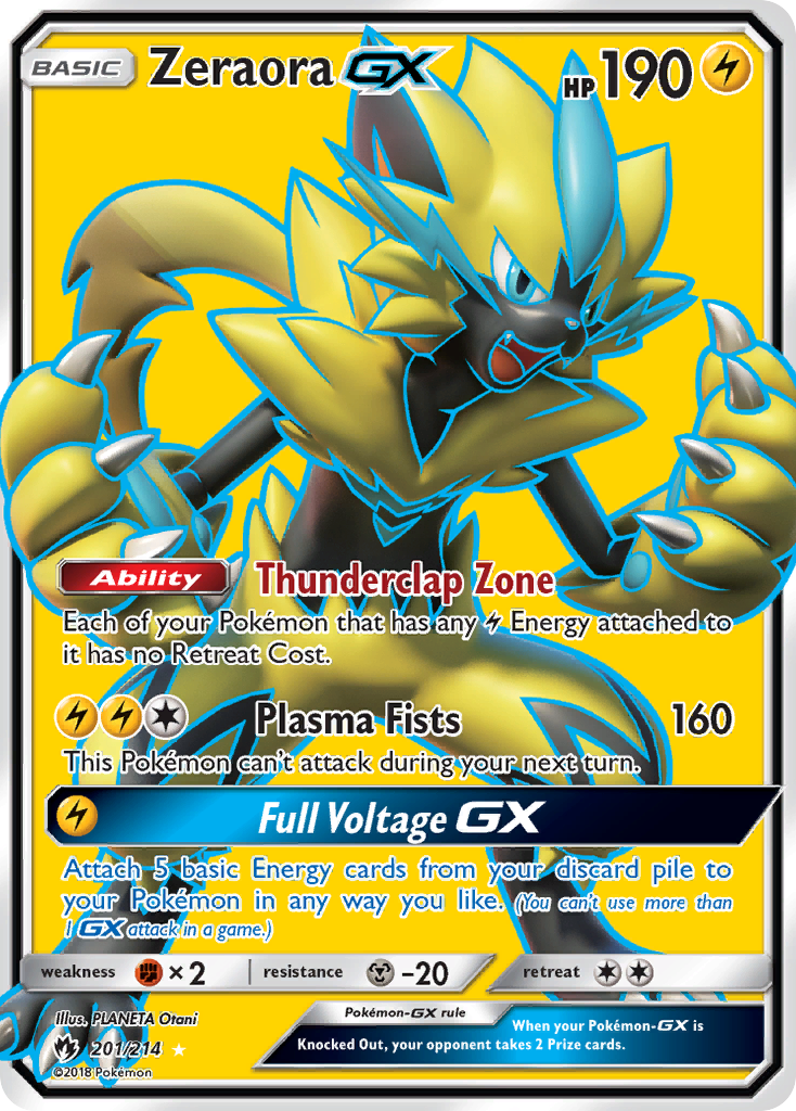 Zeraora-GX - 201/214 - EN Zeraora-GX - 201/214 - EN