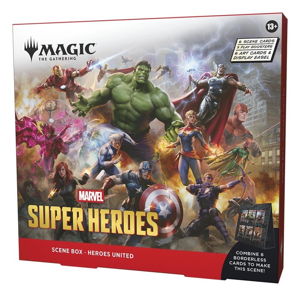 Magic the Gathering: Marvel Super Heroes - Scene Box - Heroes United - EN