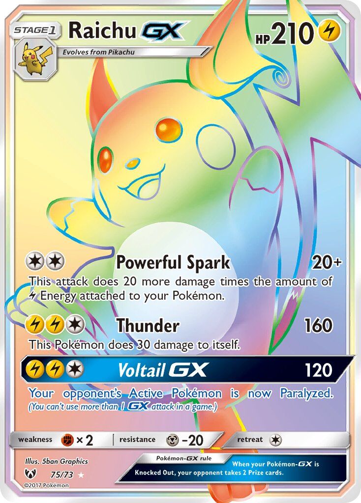Raichu-GX - 75/73 - EN Raichu-GX - 75/73 - EN