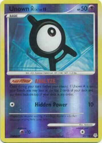 Unown A - 65/130 - Reverse Holo - EN