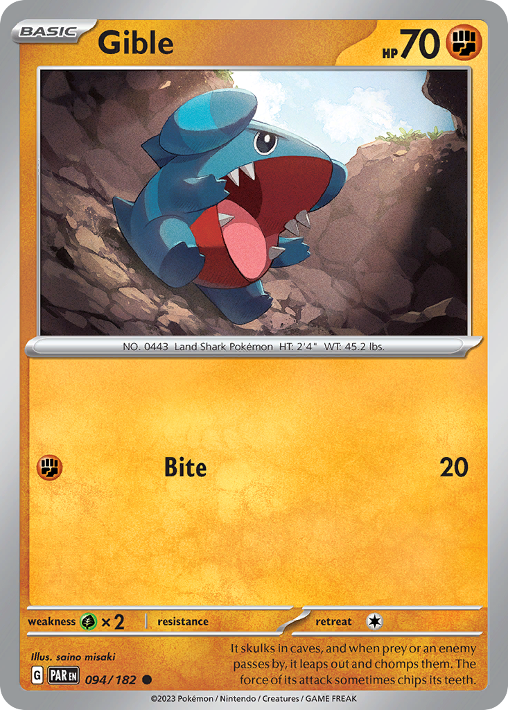Gible - 094/182 - EN