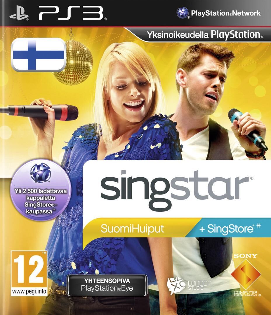 SingStar SuomiHuiput - OVP - PS3 - EN