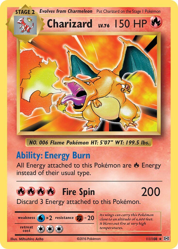 Charizard - 11/108 - EN Charizard - 11/108 - EN