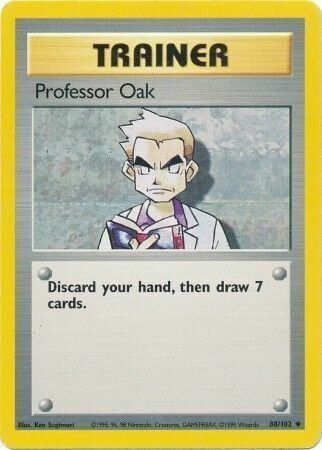 Professor Oak - 88/102 - Unlimited - EN