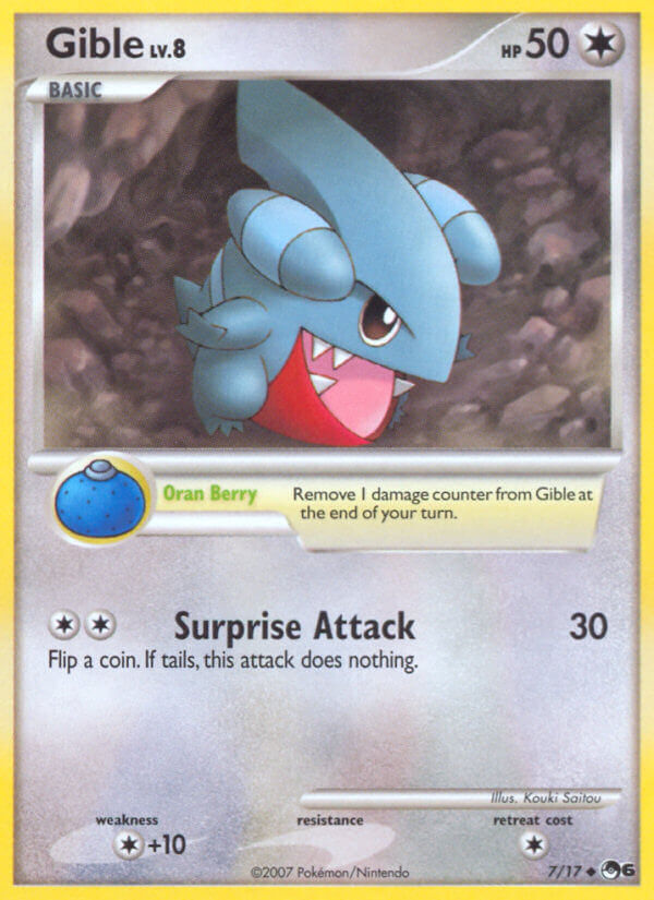 Gible - 7/17 - EN Gible - 7/17 - EN