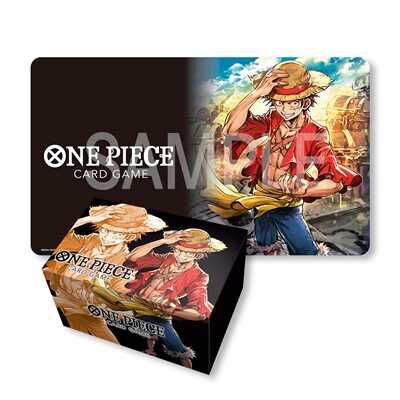 Playmat and Storage Box Set Monkey.D.Luffy - One Piece Card Game - EN