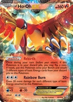 Ho-Oh EX 22/124 - Pokémon TCG