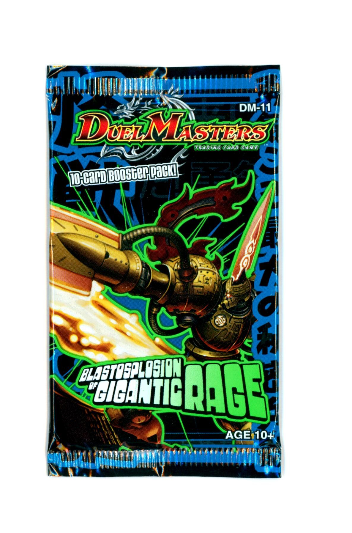 Blastosplosion of gigantic Rage Duel Masters TCG Booster Pack DM11 - EN
