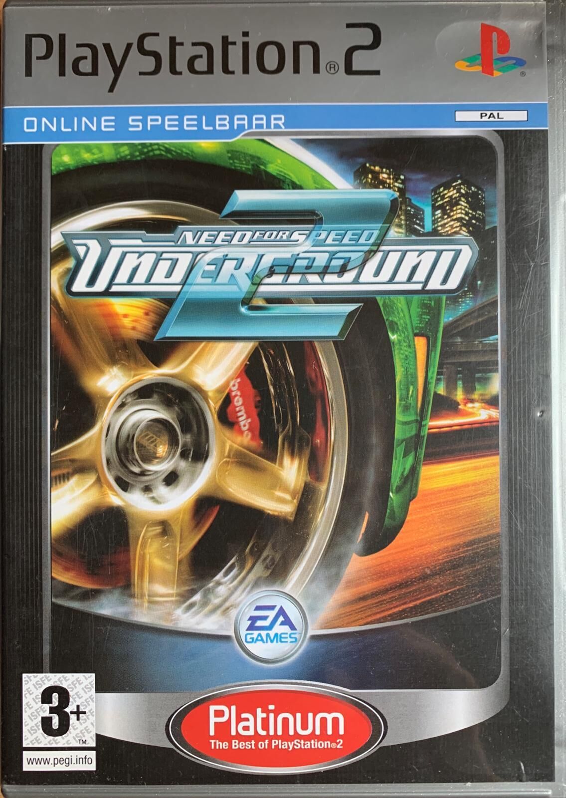 Need for Speed Underground 2 [Platinum] - OVP - PS2 - DE
