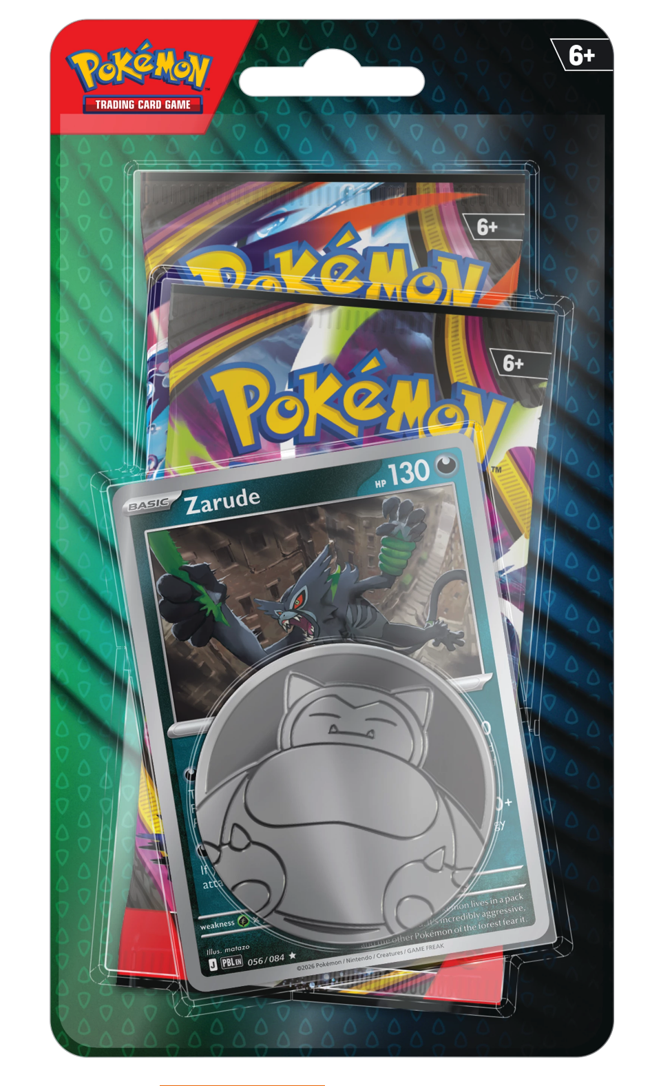Pokémon TCG: 2-Pack Zarude Blister Q3 2026 - EN