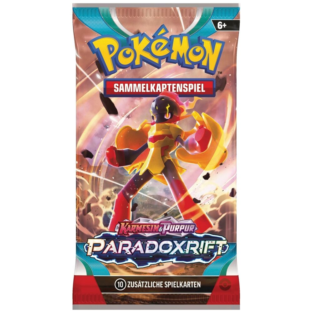 Pokémon TCG: Karmesin & Purpur Paradox Rift Booster Pack (10 Karten) - DE Pokémon TCG: Karmesin & Purpur Paradox Rift Booster Pack (10 Karten) - DE
