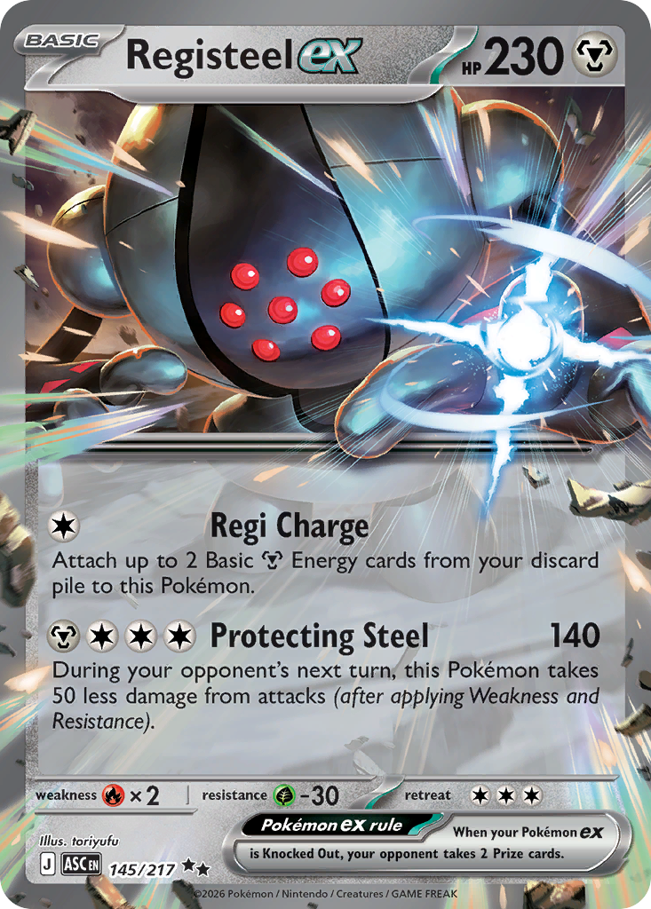 Registeel ex - 145/217 - EN