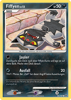 Fiffyen - 86/127 - Pokemon TCG - Near Mint