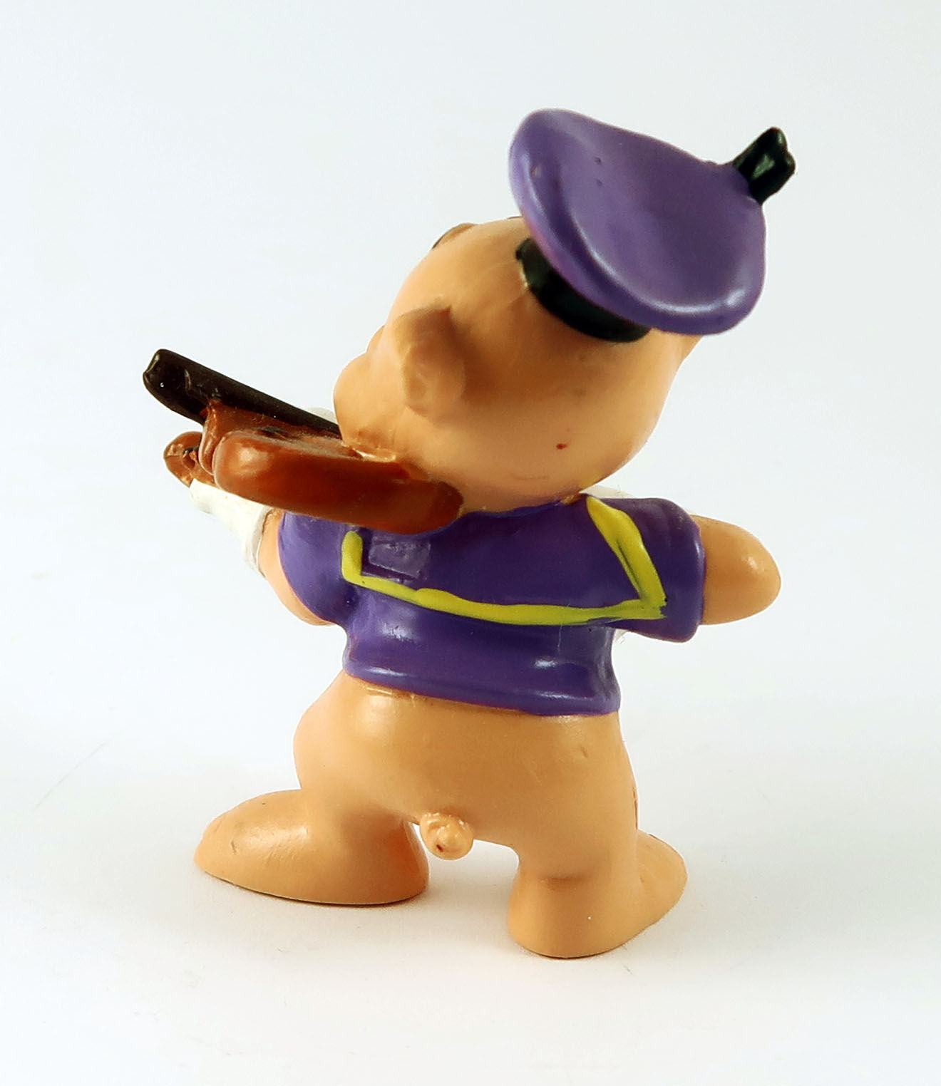 Schweinchen mit Geige PVC Figur