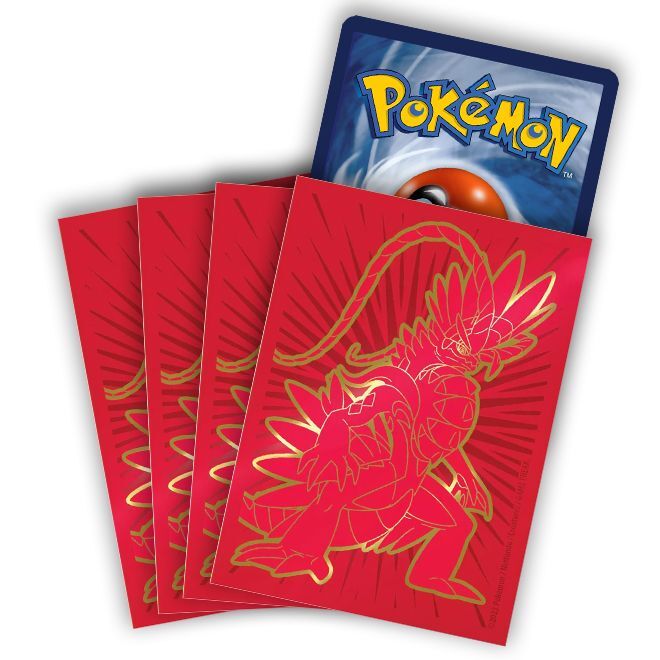 Pokémon TCG: Scarlet & Violet Koraidon Sleeves / Hüllen Pokémon TCG: Scarlet & Violet Koraidon Sleeves / Hüllen