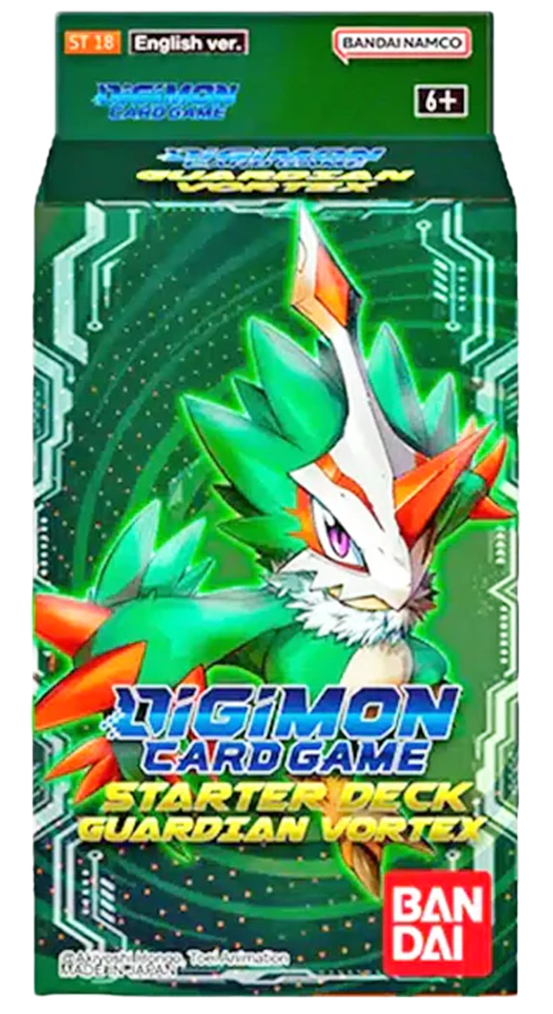 Guardian Vortex Starter Deck ST18 - Digimon Card Game - EN Guardian Vortex Starter Deck ST18 - Digimon Card Game - EN