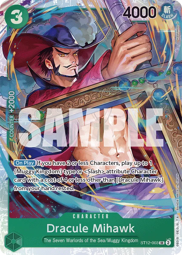 Dracule Mihawk - ST12-003 Dracule Mihawk - ST12-003