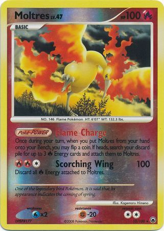 Moltres - 10/100 - Reverse Holo - EN Moltres - 10/100 - Reverse Holo - EN
