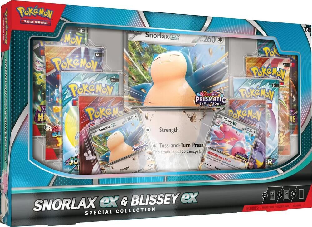 Pokémon TCG: Snorlax ex & Blissey ex Special Collection - EN Pokémon TCG: Snorlax ex & Blissey ex Special Collection - EN