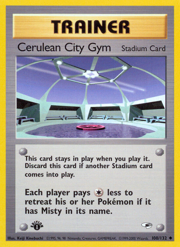 Cerulean City Gym - 108/132 - EN