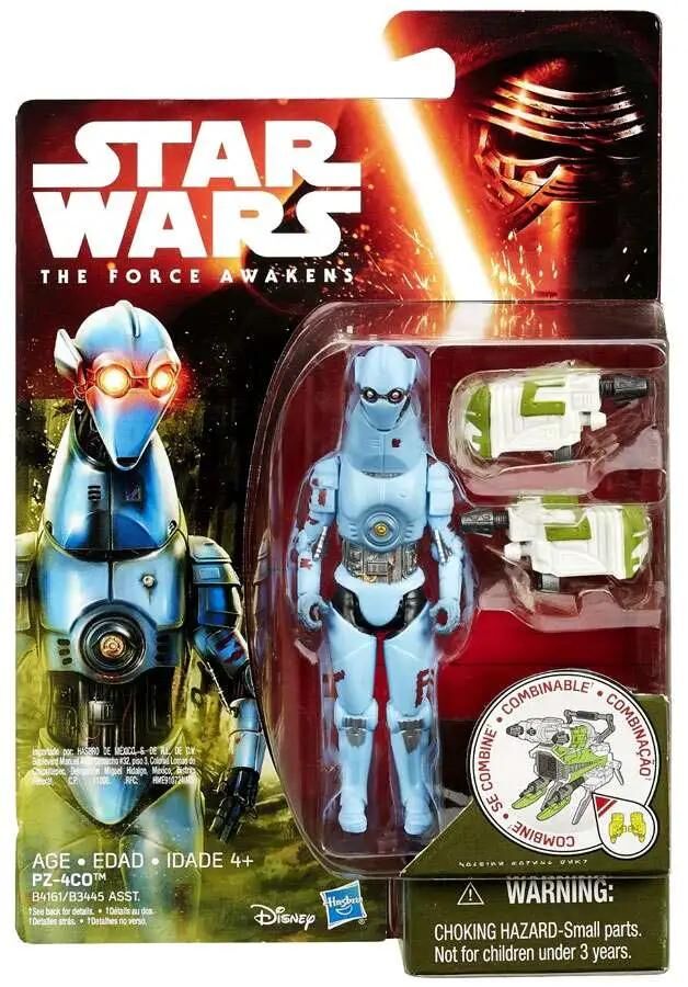 Star Wars The Force Awakens Jungle & Space PZ-4CO Action Figure [Forest Mission]