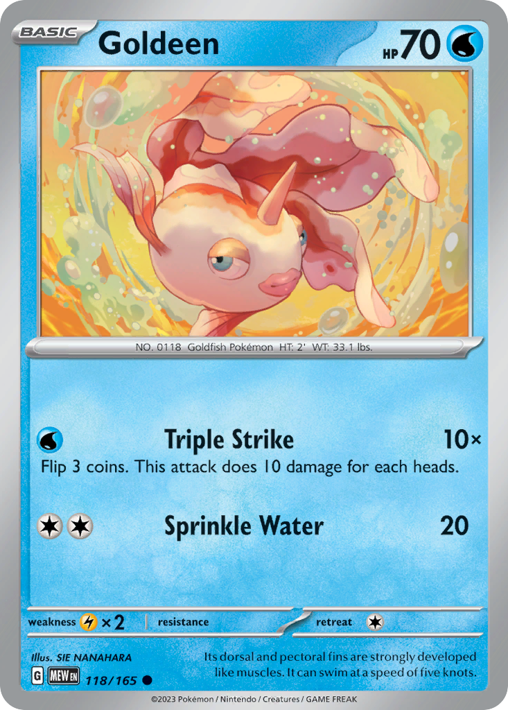 Goldeen - 118/207 - EN