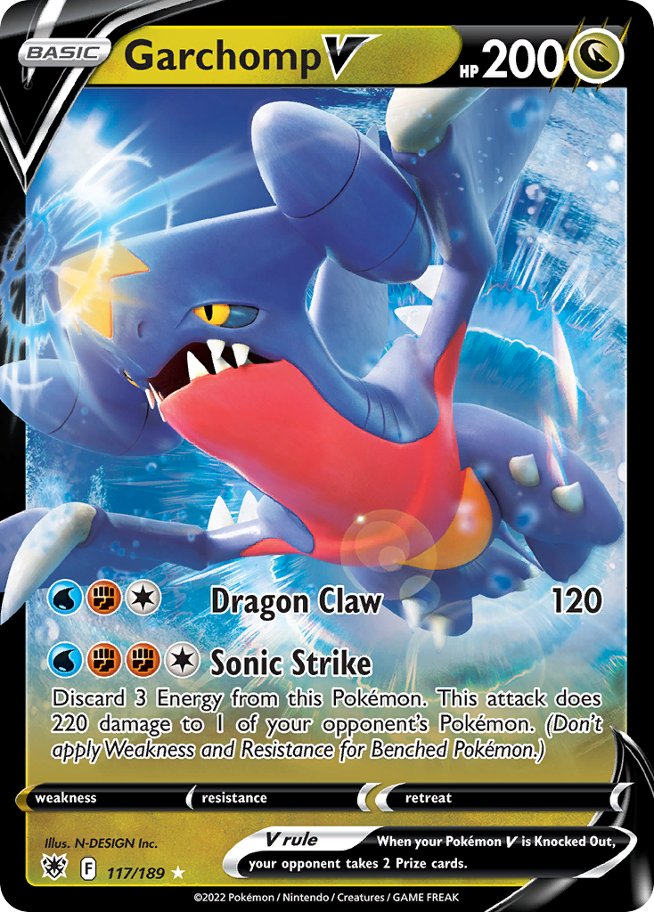 Garchomp V - 117/189 - EN