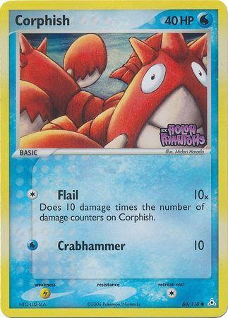 Corphish - 63/110 - Reverse Holo - EN Corphish - 63/110 - Reverse Holo - EN