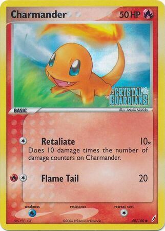 Charmander - 48/100 - Reverse Holo - EN