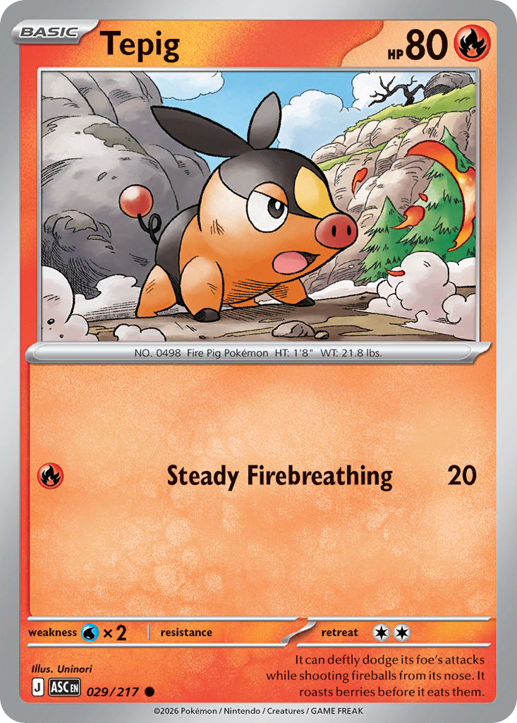 Tepig - 029/217 - EN