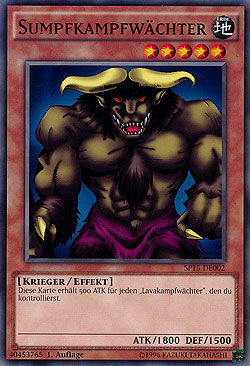 Sumpfkampfwächter - Yu-Gi-Oh!