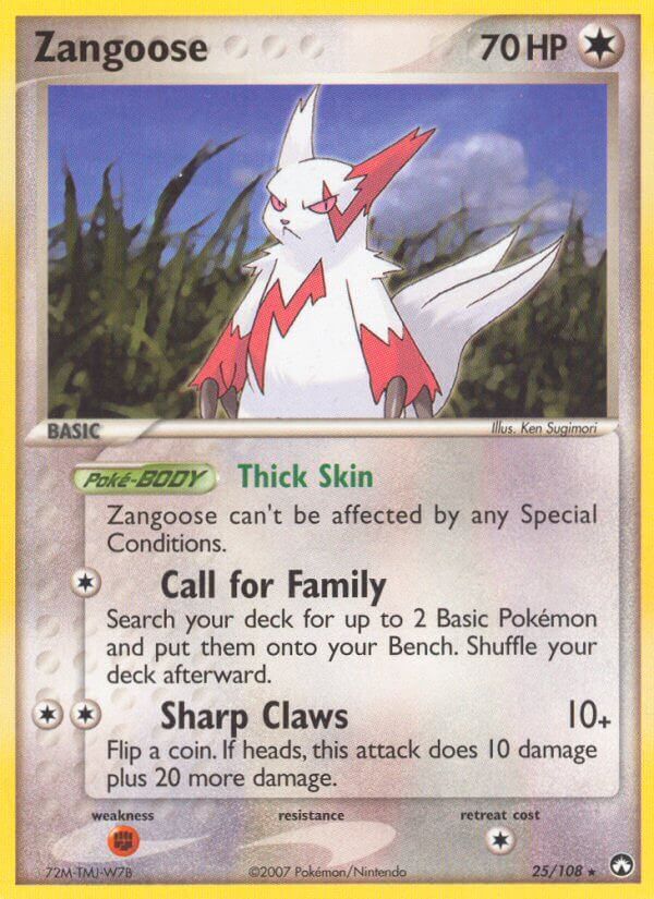 Zangoose - 25/108 - EN