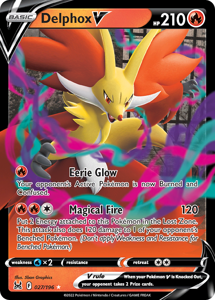 Delphox V - 027/217 - EN