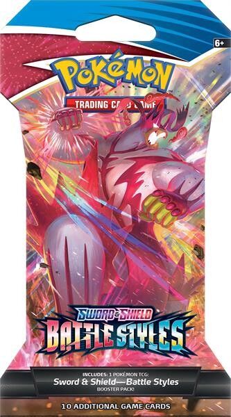 Pokémon Sword & Shield Battle Styles Sleeved Booster - EN