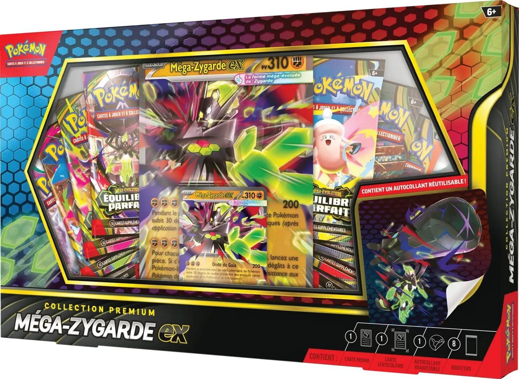 Pokémon JCC: Coffret Collection Premium - Méga-Zygarde ex - FR