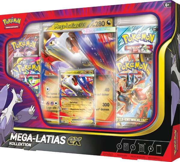 Pokémon TCG: Mega Latias ex Kollektion - DE Pokémon TCG: Mega Latias ex Kollektion - DE