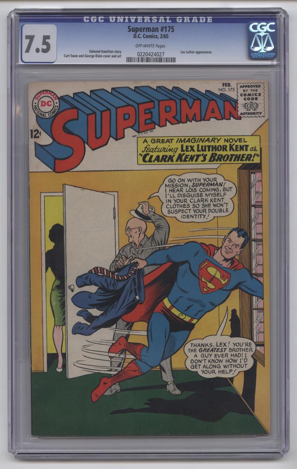 cgc_superman_175_cover Superman #175 CGC 7.5