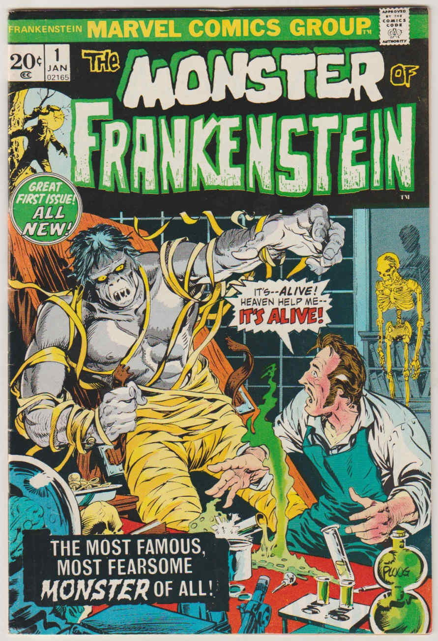 frankenstein_monster_us_1_cover Frankenstein #1