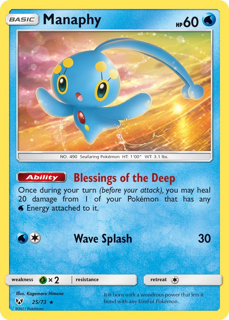Manaphy - 25/73 - EN Manaphy - 25/73 - EN