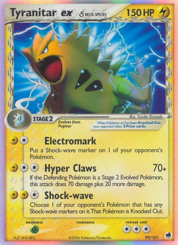 Tyranitar ex - 99/101 - EN Tyranitar ex - 99/101 - EN