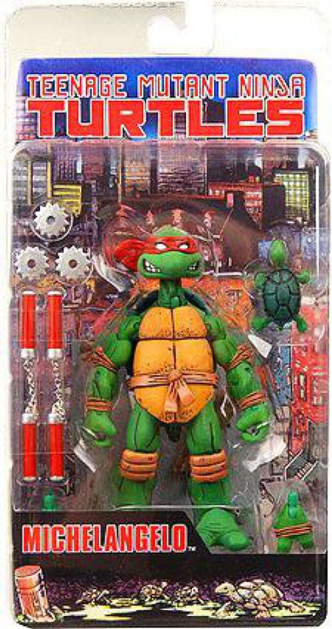 Teenage Mutant Ninja Turtles Michelangelo NECA 2008 - Sealed NEW Teenage Mutant Ninja Turtles Michelangelo NECA 2008 - Sealed NEW