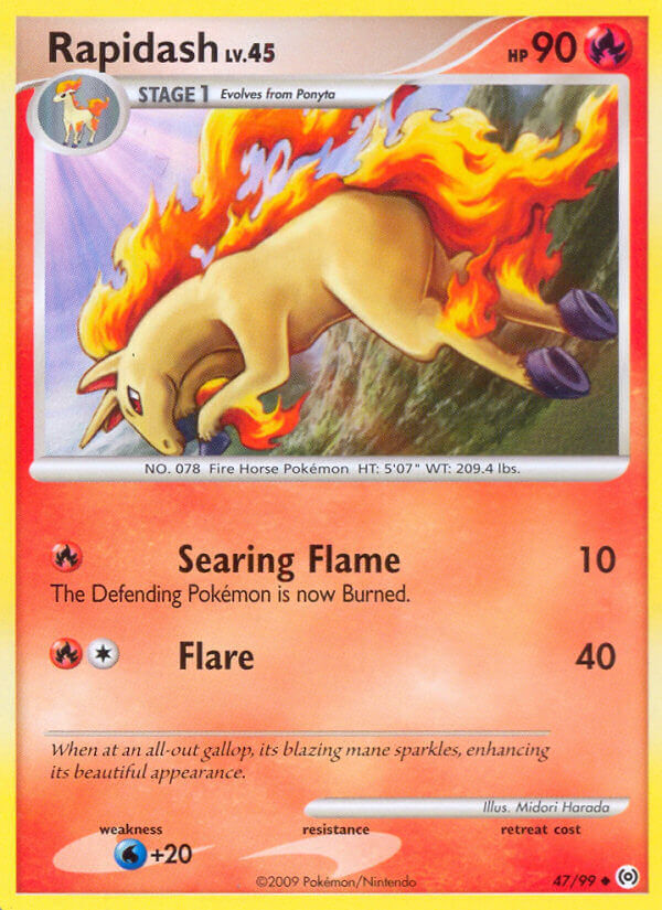 Rapidash - 47/99 - EN Rapidash - 47/99 - EN