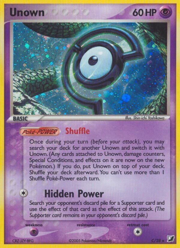Unown - C/115 - EN Unown - C/115 - EN