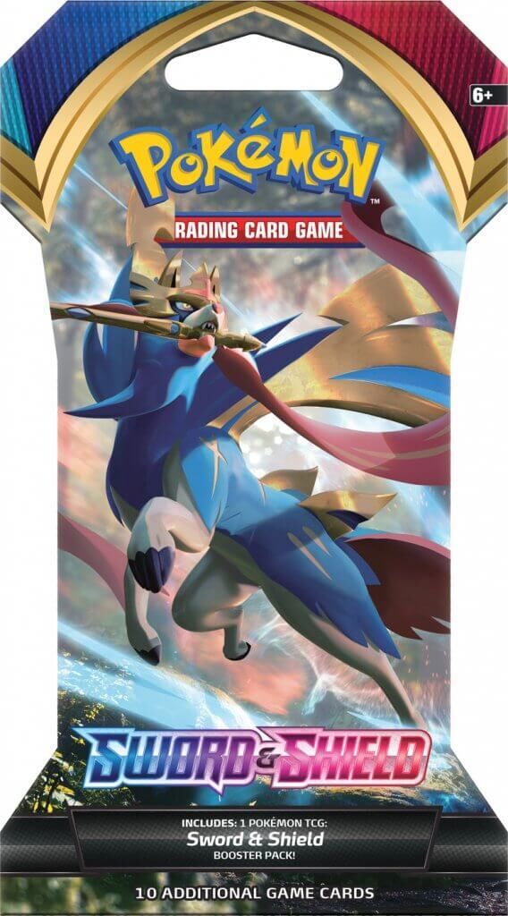 pok-mon-sword-shield-booster-1 Pokémon Sword & Shield Base Sleeved Booster - EN