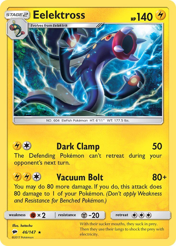 eelektross-46-147-pokemon-tcg-lightly-played-en Eelektross - 46/147 - Pokémon TCG - Lightly Played - EN