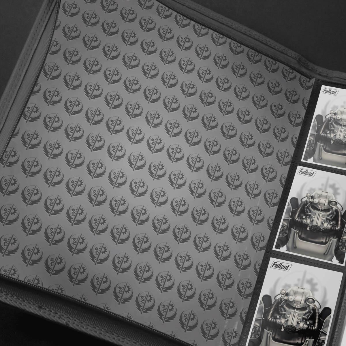 UP - Brotherhood of Steel 9-Pocket Zippered Pro Binder for Bethesda - Fallout