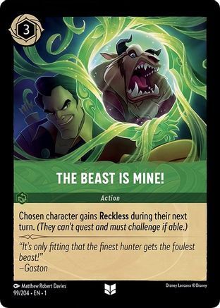 The Beast is Mine! - 99/204 - EN The Beast is Mine! - 99/204 - EN