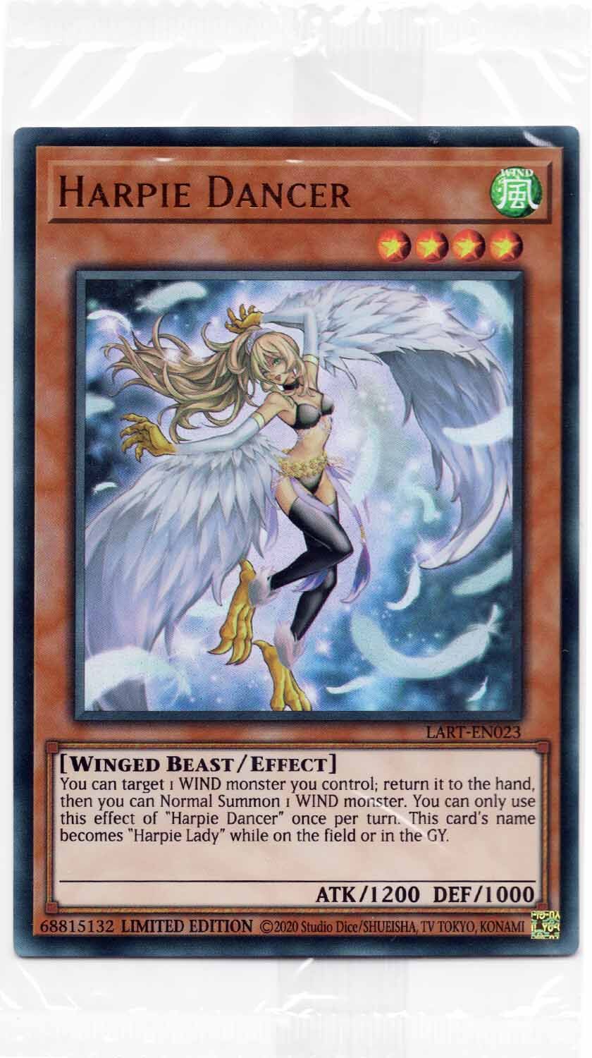 Harpie Dancer - LART-EN023 - Ultra Rare - Sealed