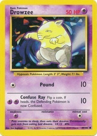 Drowzee - 49/102 - Unlimited - EN