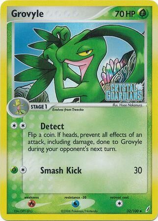 Grovyle - 32/100 - Reverse Holo - EN